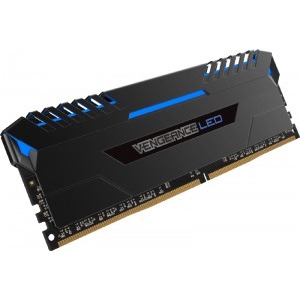 Corsair Vengeance Blue LED 16GB DDR4 3000MHz CL15 Dual Channel Kit