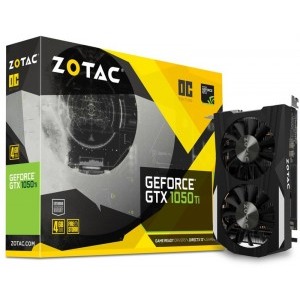 Zotac GeForce GTX 1050 Ti OC Edition 4GB GDDR5 128-bit