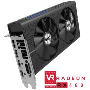 Sapphire Radeon RX 480 NITRO+ OC 4GB GDDR5 256-bit