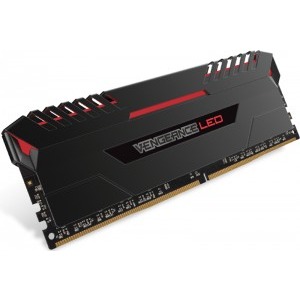 Corsair Vengeance Red LED 16GB DDR4 3200MHz CL16 Dual Channel Kit