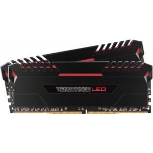 Corsair Vengeance Red LED 16GB DDR4 3200MHz CL16 Dual Channel Kit