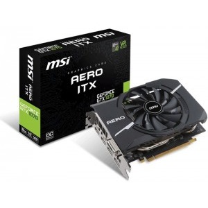 Placa video MSI GeForce GTX 1070 AERO ITX OC 8GB GDDR5 256-bit