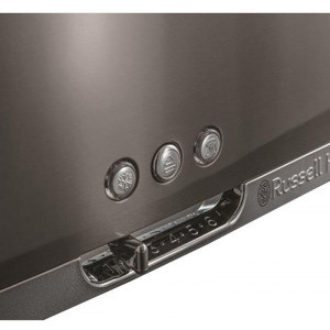 Russell Hobbs Prajitor de paine Luna Moonlight Grey 23251-56, 1420W, Gri-Inox