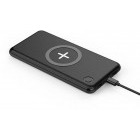 Baterie externa Hame PW10, 10000 mAh, 2x USB, 1x microUSB, Wireless Charger, Black