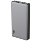 Baterie externa Hame P51D, 15000 mAh, 2x USB, 1x USB-C, 1x microUSB, cu tehnologia Quick Charge 3.0, Black - Grey
