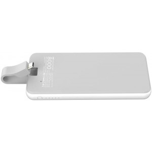 Hame P1-TY1, 8000 mAh, 1x UBS, 1x USB-C, 1x microUSB, White