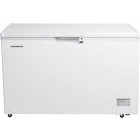 Lada frigorifica Heinner HCF-371CNHF+, 371 L, Control electronic, Sistem convertibil racire / congelare, Clasa F, Alb
