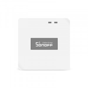Sonoff Hub inteligent Bridge, ZigBee, Control aplicatie, Alb