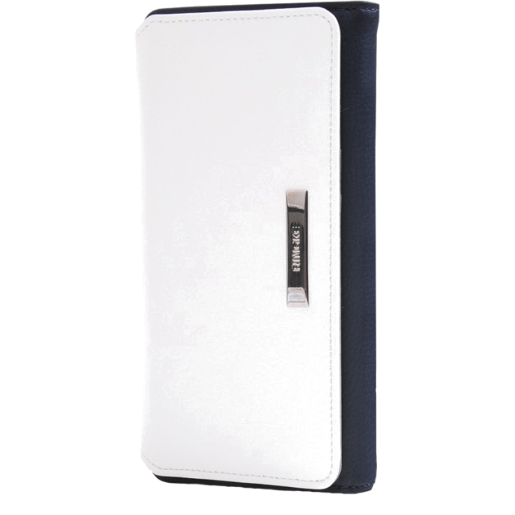 Ringke Husa de protectie tip portofe alb/albastru pentru iPhone 6 si 6S + folie protectie Ringke