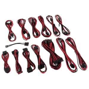 CableMod Kit cabluri alimentare pentru SE Series XP2, XP3, KM3, FL2, Black-Red