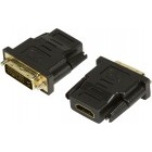 Adaptor Logilink 1x DVI-D Male - 1x HDMI Female, negru