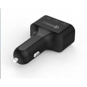 Orico Auto UCH-2U1Q Black, Quick Charge 2.0, 2x USB