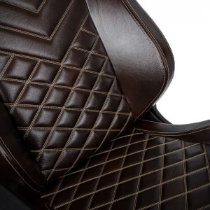 Noblechairs EPIC Real Leather maro-bej