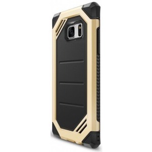 Ringke Protectie pentru spate Max Royal Gold pentru Samsung Galaxy Note 7 + BONUS Ringke Invisible Defender Screen Protector