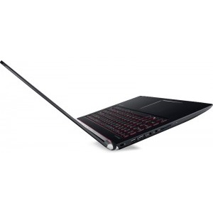 Acer Gaming 15.6'' Aspire Nitro VN7-593G, FHD IPS, Procesor Intel® Core™ i7-7700HQ (6M Cache, up to 3.80 GHz), 8GB DDR4, 256GB SSD, GeForce GTX 1060 6GB, Linux, Obsidian Black