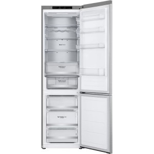 LG GBV7280DMB, 387 L, Clasa D, No Frost, Smart Diagnosis, 203 cm, Argintiu