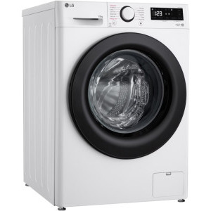 LG F4WR510SBW, 10 kg, 1400 RPM, Clasa A, Inverter Direct Drive, Steam, Smart Diagnosis, AI DD, AI Wash, Alb
