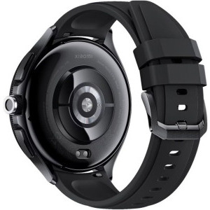 Xiaomi Watch 2 Pro, Bluetooth Black Case, Black Fluororubber Strap