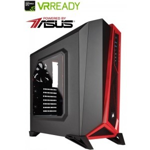 Gaming Black Aquila v3 Powered by ASUS, Intel i7-6700 3.4GHz Skylake, 16GB DDR4, 1TB HDD + 240GB SSD, GTX 1070 STRIX GAMING 8GB GDDR5