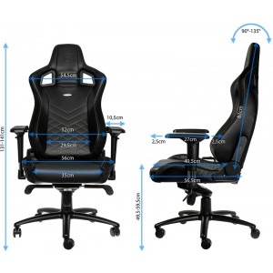 Noblechairs EPIC negru-auriu
