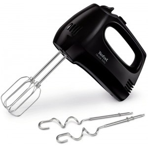 Tefal Mixer de mana, Quick Mix HT310838, 300W, Negru