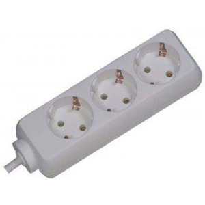 Bachmann Selly 3x Schuko, 3m, White