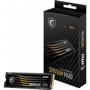 MSI Spatium M480 2TB PCI Express 4.0 x4 M.2 2280
