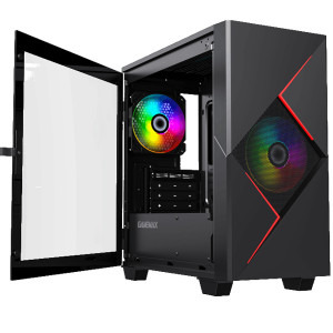 Gamemax Cyclops Black/Red