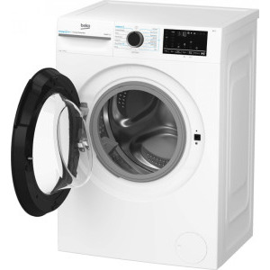 Beko BM3WFSU47415WB, 7 kg, 1400 RPM, Clasa A, ProSmart Inverter, SteamCure, AddXtra, EnergySpin, ColdWash, Alb