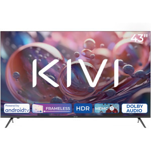 KIVI Smart TV 43U760QB Seria U760QB 108cm negru 4K UHD HDR