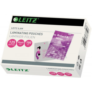 Leitz Laminator MINI Folie pentru laminare la cald, 65x95, 125 microni, 100buc/Set