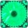 Ventilator Marvo FN-11, Green LED, 120mm