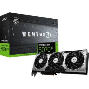MSI GeForce RTX 5070 Ti VENTUS 3X 16GB GDDR7 256-bit DLSS 4.0