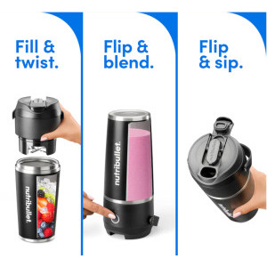 NutriBullet Blender portabil Flip NBP016B