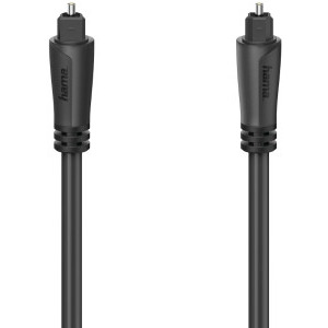 Cablu audio Hama Optic 1x Toslink Male - 1x Toslink Male, 5 m, Negru