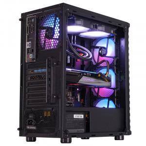 Gaming Apophis, Intel i9 9900KF 3.6GHz, 16GB DDR4, 2TB HDD + 500GB SSD, RX 5700 XT 8GB GDDR6, Iluminare RGB