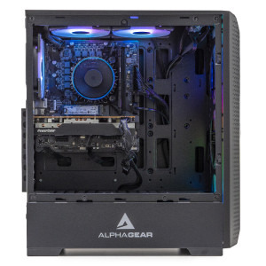 Gaming BALAUR Epic Plus, Intel i5-12400F 2.5GHz, 16GB DDR5, 1TB SSD, RX 6600 8GB GDDR6, Iluminare RGB