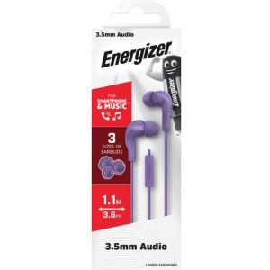 Energizer In-Ear, CIA5PU2, clasic, violet
