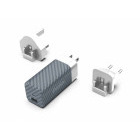 Incarcator retea Energizer A65MU, 1x USB-C, 1x USB, 65W (adaptor US, UK, EU)
