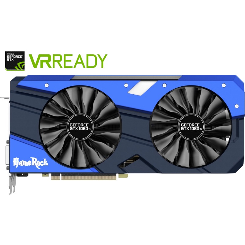 Placa video Palit GeForce GTX 1080 Ti GameRock Premium Edition 11GB ...