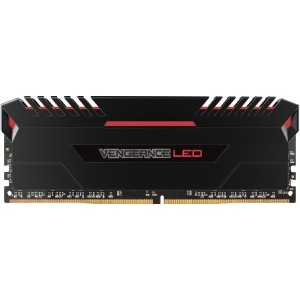 Corsair Vengeance Red LED 32GB DDR4 2666MHz CL16 Quad Channel Kit