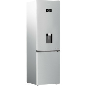Beko B5RCNA405HDM, 355 L, Clasa D, No Frost, HarvestFresh, AeroFlow, Fast Freeze, Dozator apa, 203 cm, Gri