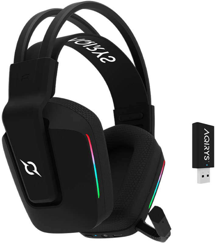 Casti Gaming AQIRYS Alya 2.0 Wireless Black