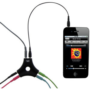 Cablu audio TnB Audio splitter 6 male jack 3.5 mm