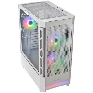 Gaming BALAUR Pro Advanced Edition Alb, AMD Ryzen 5 9600X 3.9GHz, 32GB DDR5, 1TB SSD, RTX 5060 8GB GDDR7, Iluminare RGB