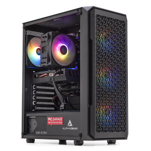 PC Gaming ZMEU Pro Esports Edition, Intel i5-12400F 2.5GHz, 16GB DDR4, 500GB SSD, RTX 5050 8GB GDDR6, Iluminare RGB