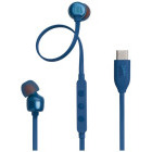 Casti JBL In-Ear, Tune 310C, USB-C Blue
