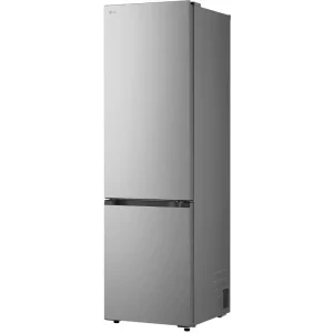 LG GBBSJ20EPY, 375 L, Clasa E, No Frost, Smart Inverter, AI Fresh, LinearCooling, DoorCooling+, ThinQ, Control electronic, 203 cm, Argintiu