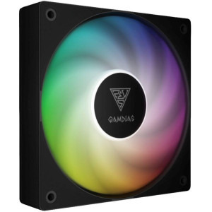 Gamdias Notus M1-1203 ARGB 120mm Black Three Fan Pack