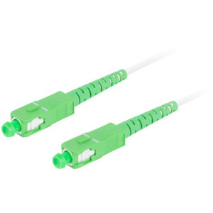 Cablu retea Lanberg Fiber Optic Patchcord SM SC/APC-SC/APC Simplex 25 m LSZH White